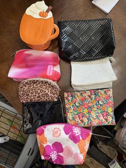 Variety of Travel/Make up bags