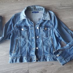 Apt. 9. Jean Jacket.  Medium.  Deltona