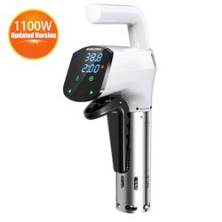 NEW IN BOX, NIB Sous Vide Machine Immersion Circulator Sous Vide Cooker Sturdy Stainless Steel Circulator with Smart Operation Panel & Recipe, Peacef