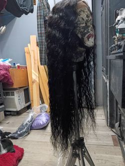 Human hair lace wig