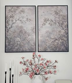 Art - Misty Forest Trees