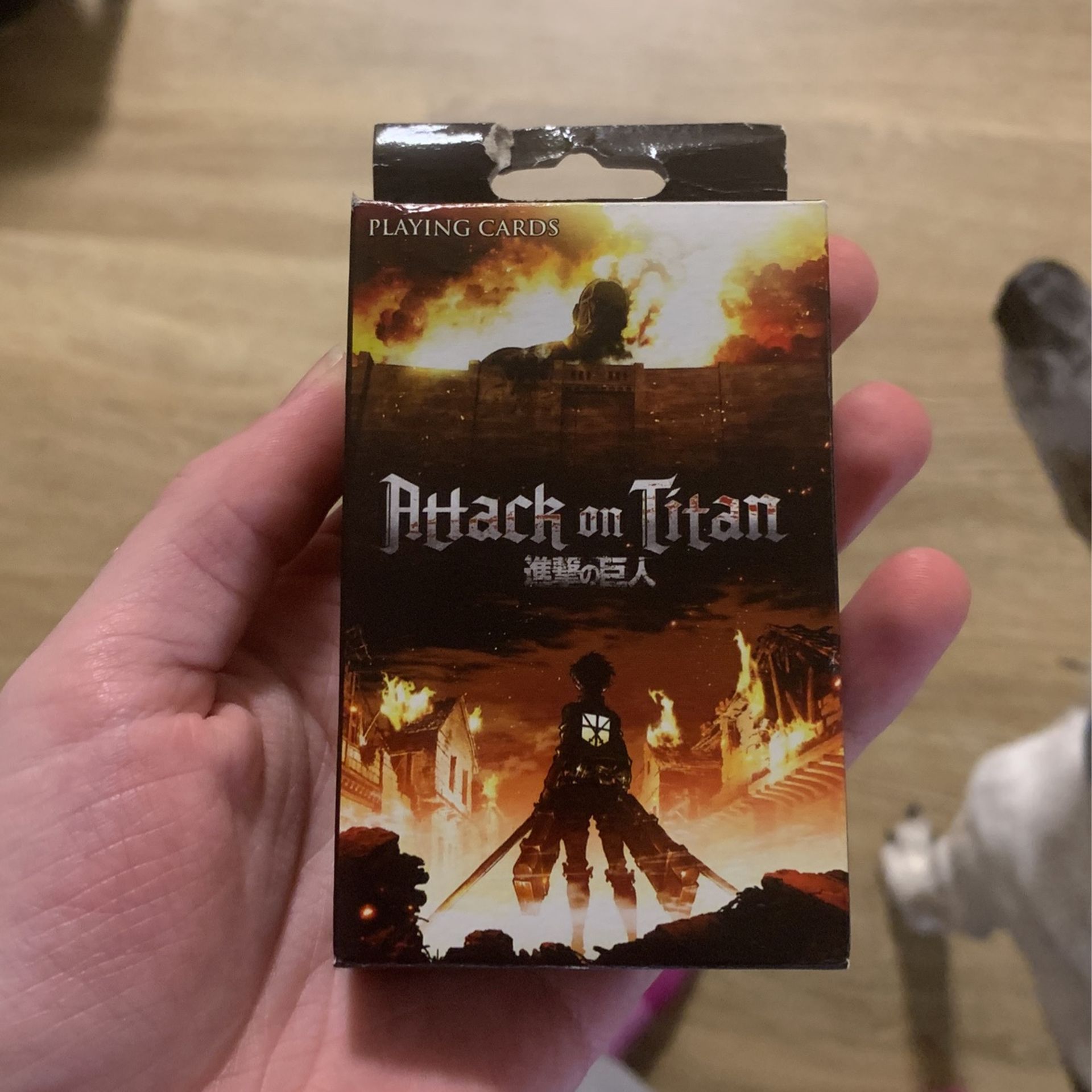 Attack On Titan Playing Cards