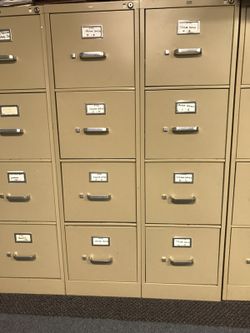 Filing cabinets