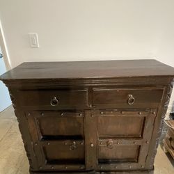 Rustic Storage Cabinet