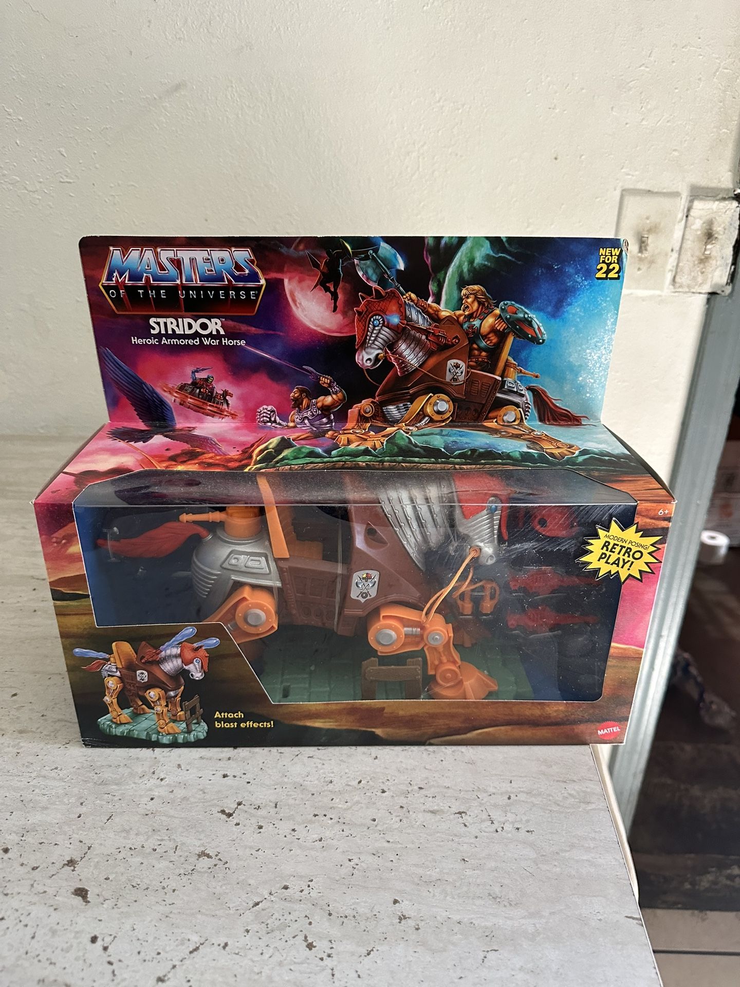 Masters Of The Universe Stridor Retro Toy