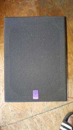 Cerwin vega speakers