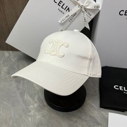 Celine Lady’s White Hat New 