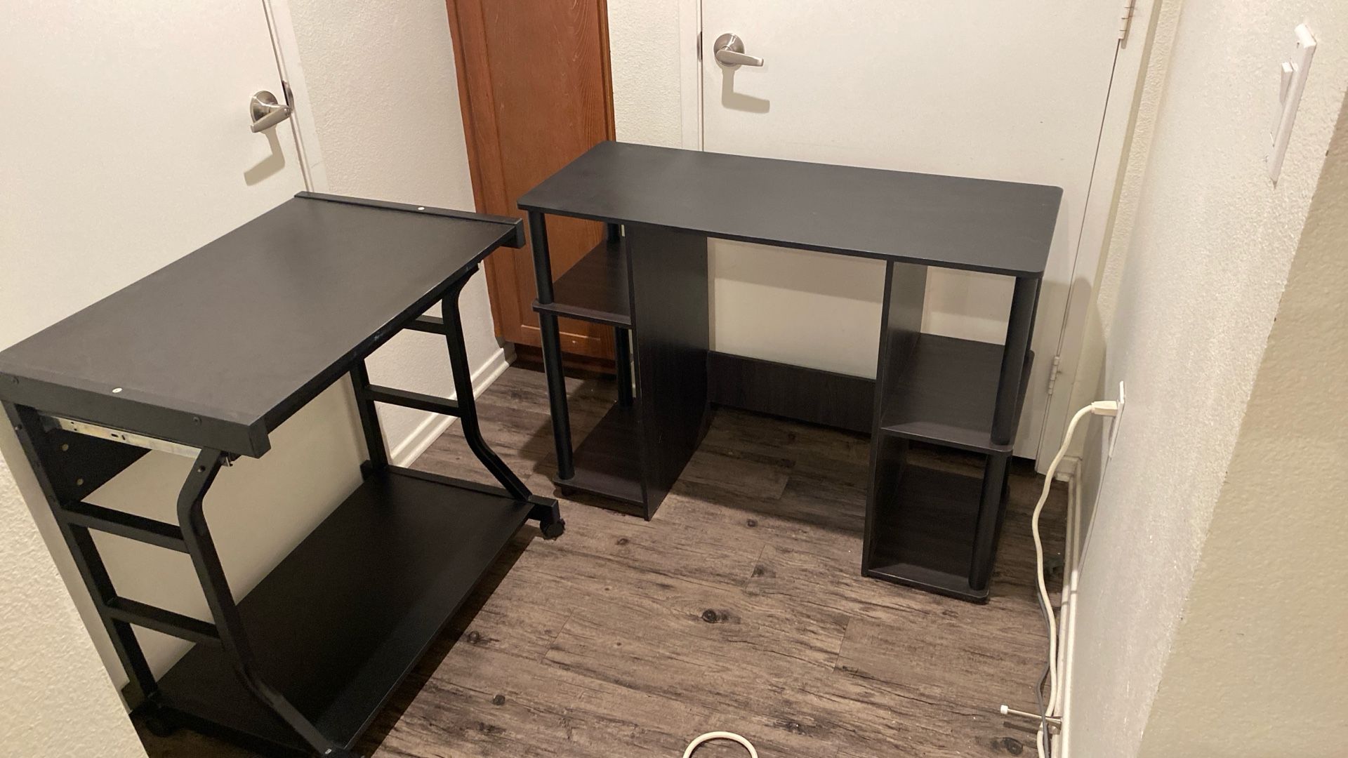 2 desk black