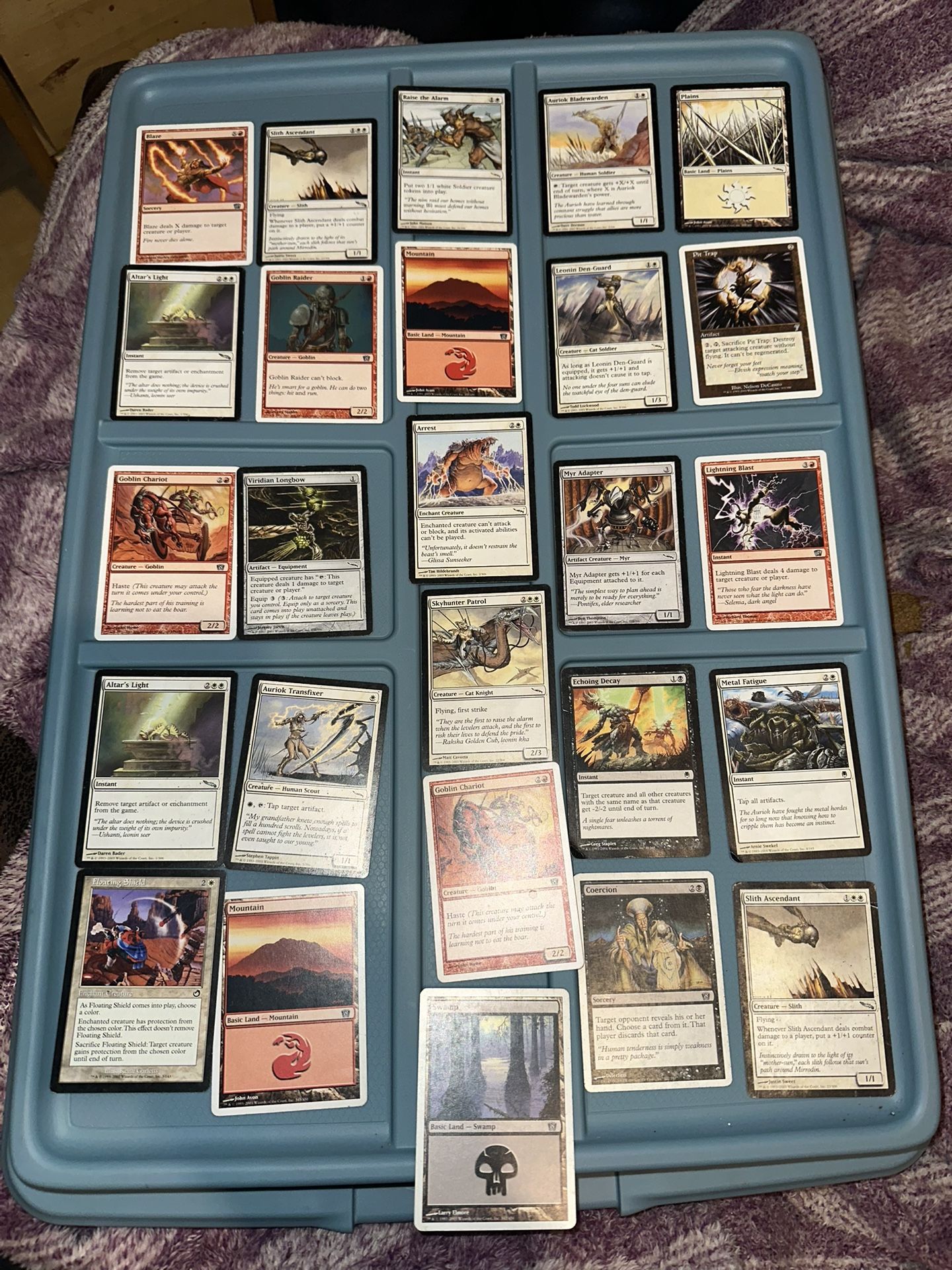 Old Magic The Gathering Cards From 2003-2004
