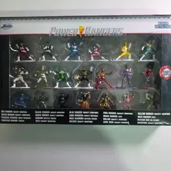 Jada Nano Metalfigs Power Rangers Set – 20 Die-Cast Figures – New