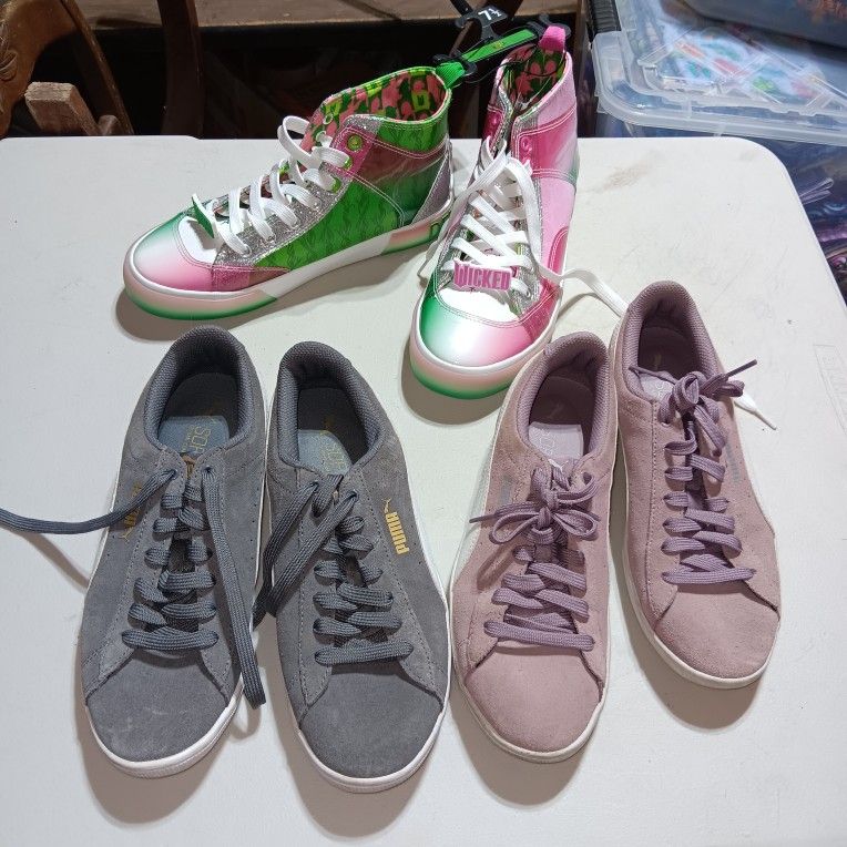 3 New Pairs Of Shoes