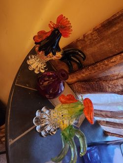 Stain glass chicken