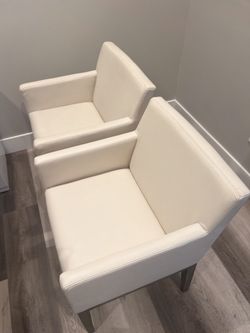 Restoration Hardware Leather Chairs
