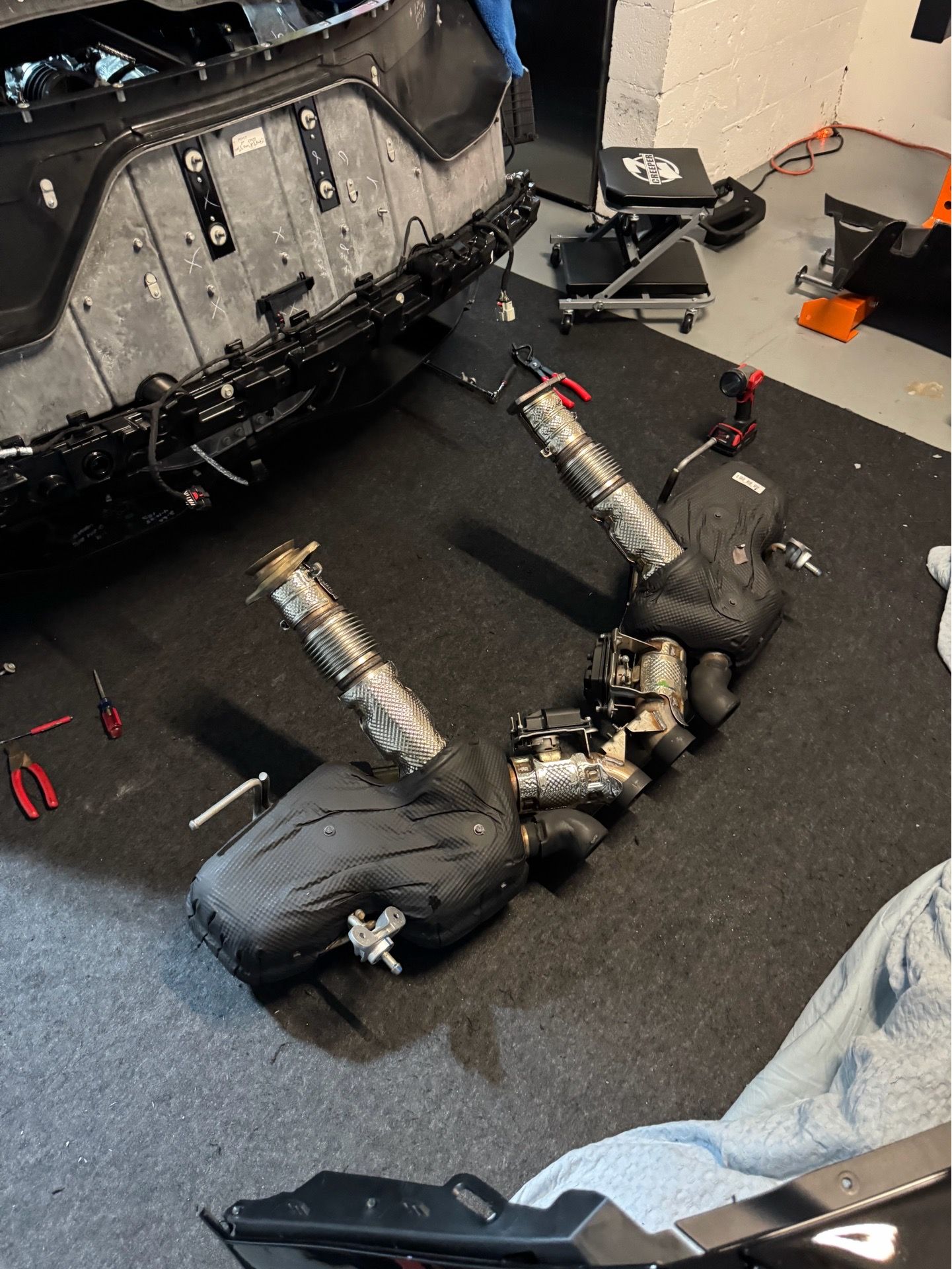 C8 Z06 OEM exhaust
