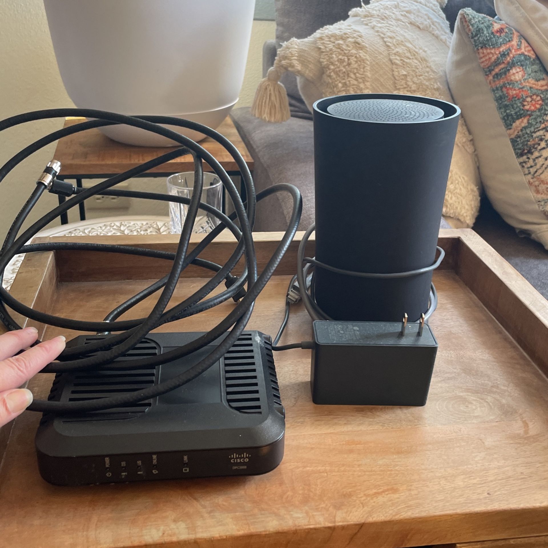 Router & Modem (Cisco and OnHub)