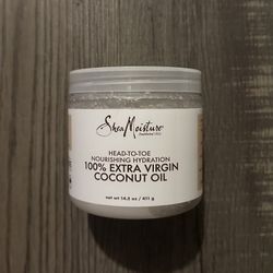 Shea Moisture Head To Toe Nourishing Hydration 100% Extra Virgin Coconut Oil 14.5 Oz 