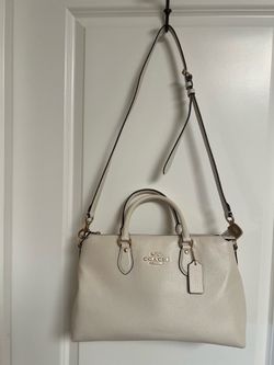 Coach leather shoulder bag