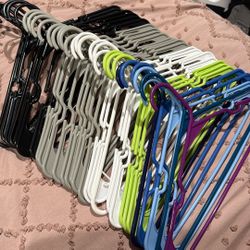 Assorted Color Hangers