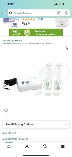 Ameda Finesse Breast pump 
