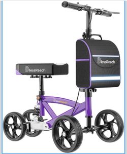 Knee scooter and wheel chair
