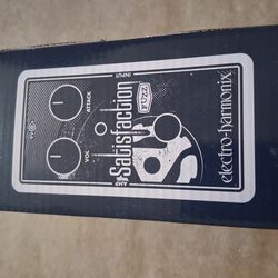 New Unplayed Electro Harmonix Satisfaction Fuzz pedal
