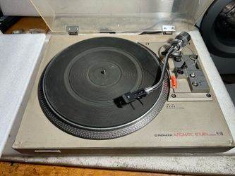 Pioneer PL-516 Turntable Stereo Record Player- For Parts Or Repair