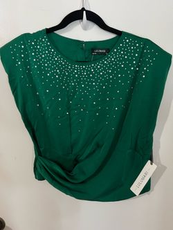 Blouse with sparkling stones / piedreria