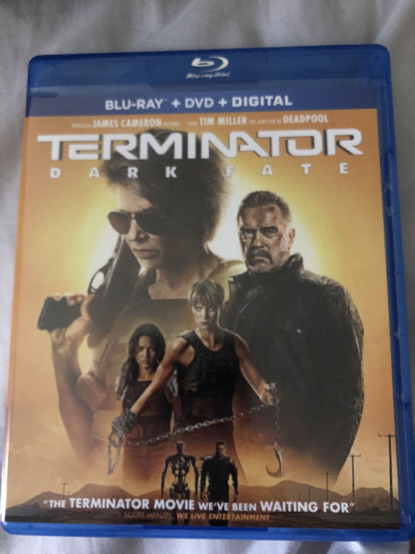 Terminator Dark Fate Bluray