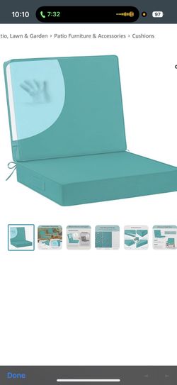 2 Brand New Patio Cushions