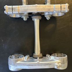 2006 2007 2005 OEM Honda Cr250r Triple Tree Clamp Bottom Top Steering Stem Head