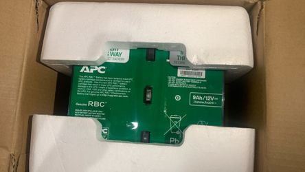 Battery replace APC model RBC123