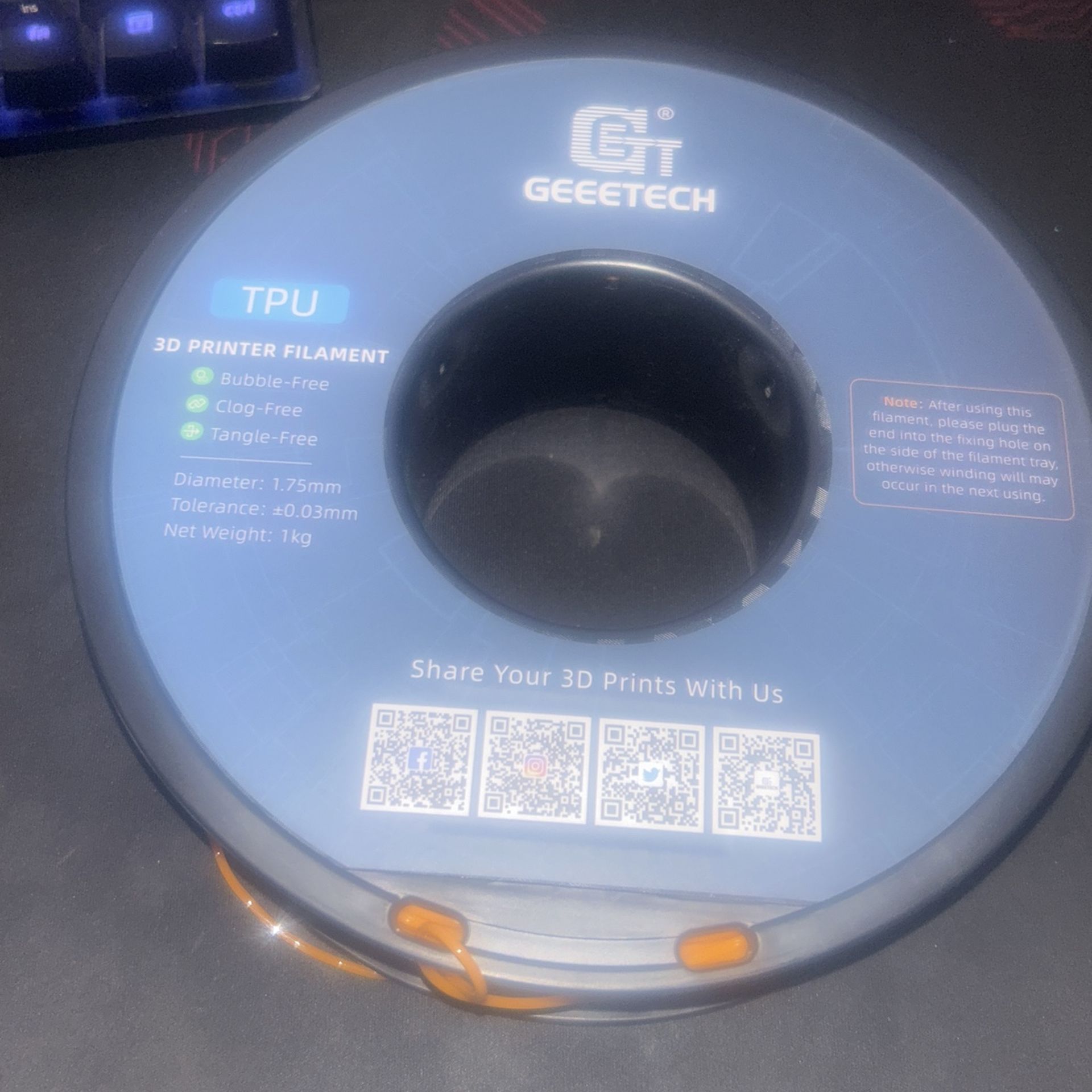 Orange TPU 1KG