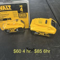 Dewalt 20v Batteries 
