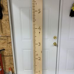 6 foot Tall Kids Growth Chart