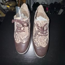 Stylist Brown Printed Aerosoles Shows
