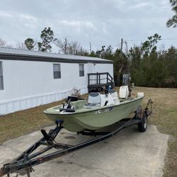 14ft Tri Hull Boat 