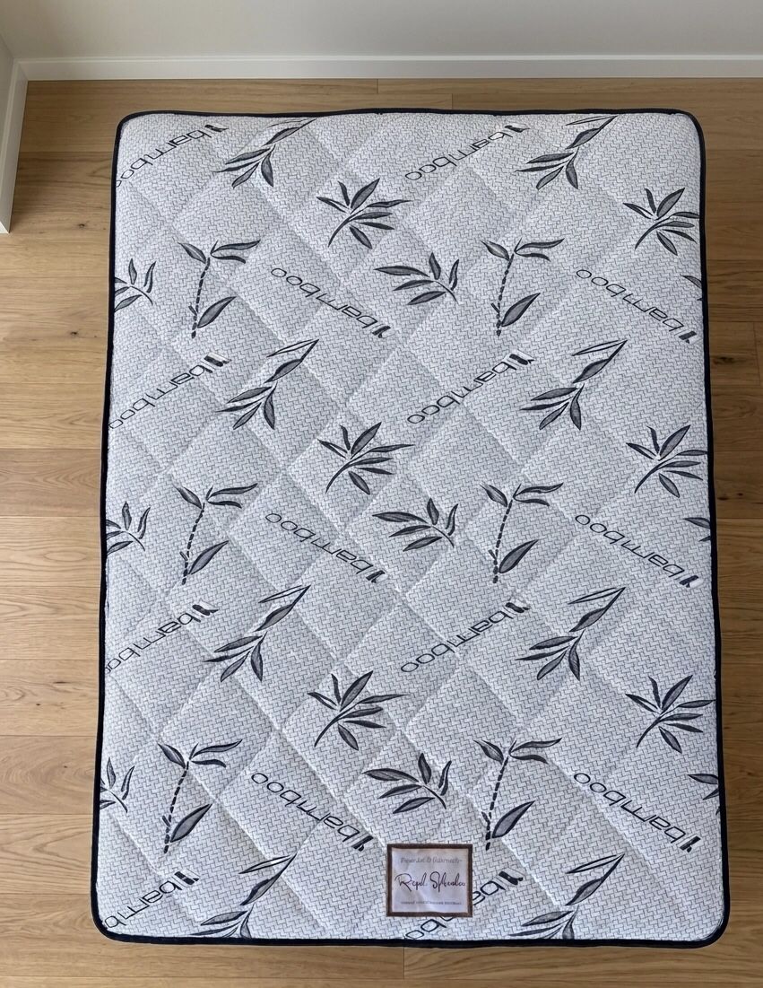 ‼️Black Bamboo Mattress Sets - All Sizes Available