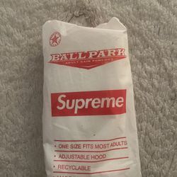 supreme poncho 