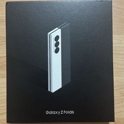 Samsung Galaxy Z Fold 6 – 256GB – Brand New Sealed