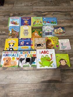 Lot of 17 Children's Board Books
