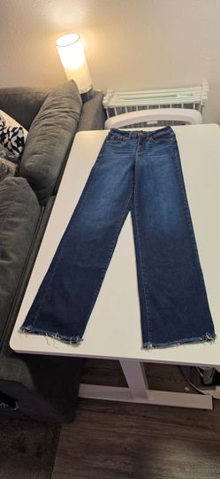 Buckle Black wide leg jeans