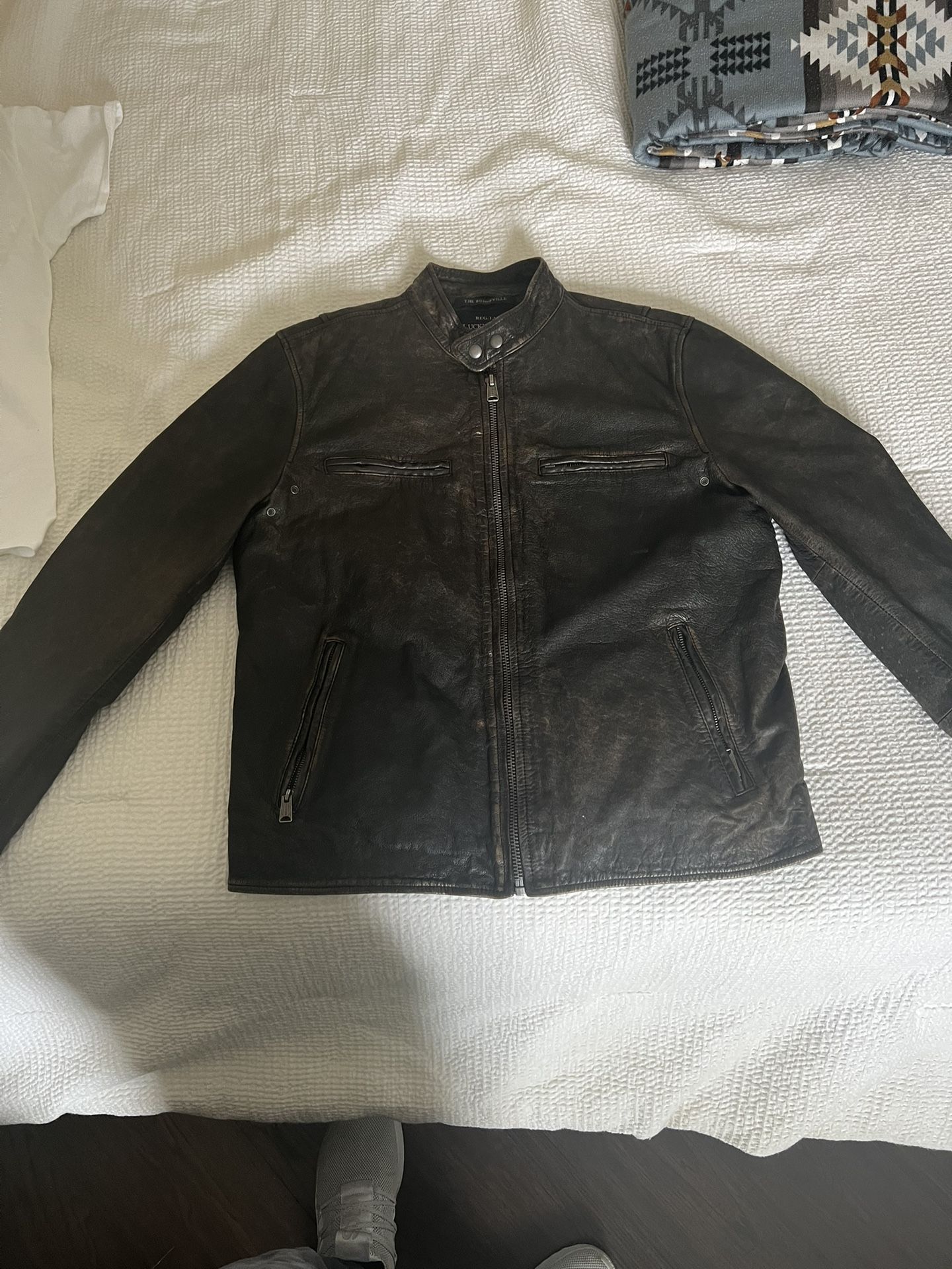 Lucky brand leather jacket