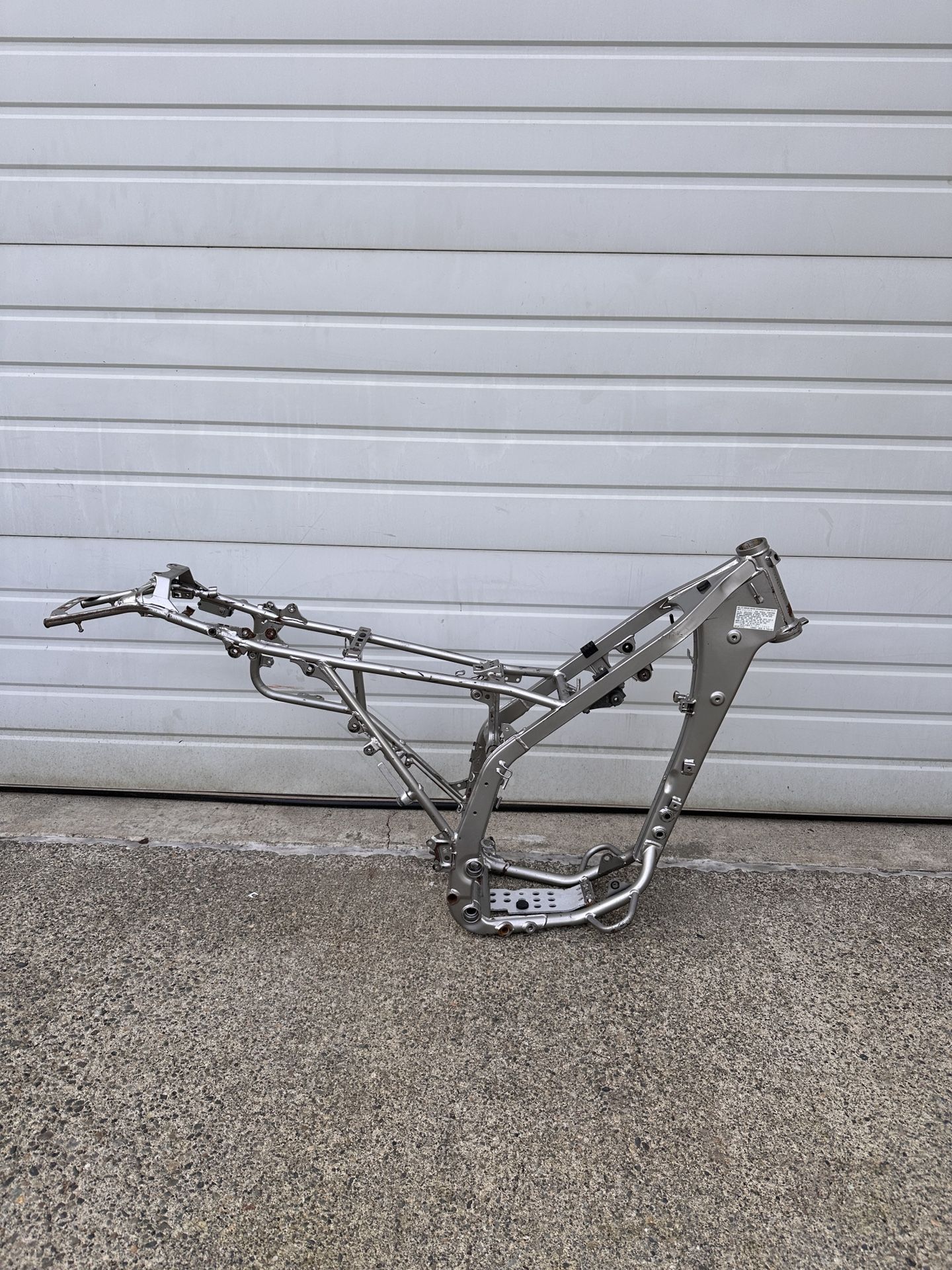 2006-2007 Kawasaki KLX250S Titled Frame Chassis