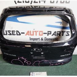 w/dents 2019 - 2020 - 2021 - 2022 - 2023 HYUNDAI SANTA FE REAR DOOR TAILGATE OEM AY29720