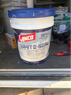 Elasto metric Roof coating White new never been opened