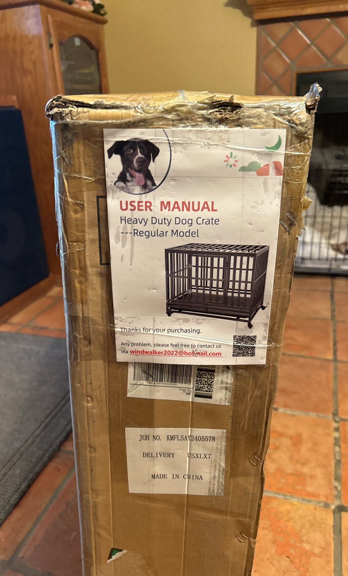 LuckUp Heavy Duty Dog Crate
