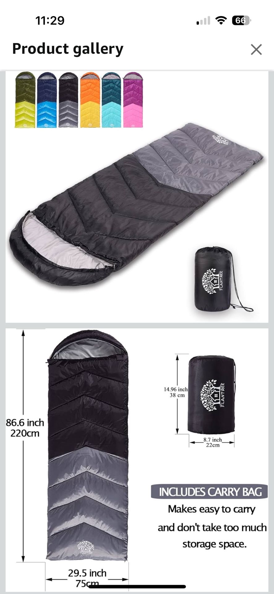 Flantree Sleeping Bag