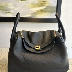 Hermes Lindy Size 30 Togo Leather Real Leather (Price $295)