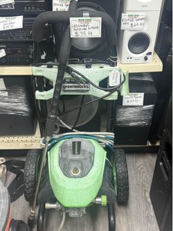 Greenworks pressure washer