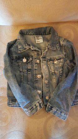 Denim jacket H&M sz 3-4 girls